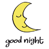 Little Moon wishes good night