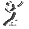 Badminton racket Smash