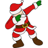 Dabbing Santa