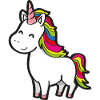Licorne mignonne