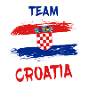Team Croatia / Croatia gift Zagreb flag