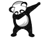 Dabbing Panda