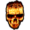 Fire Skull