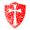 Crusader Templar cross shield