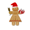 Weihnachts-Lebkuchen