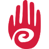 petroglyph hand vector