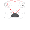 Bobtail - Hundeliebe - Herz - Geschenk
