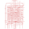 Geometrische Pinklinien Textur