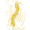Datenspirale Tanzfigur