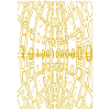 Binary Code Abstract (yellow)