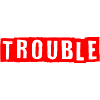 Trouble red
