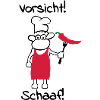 Caution schaaf!
