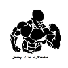 Bodybuilder motif