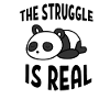 Panda müde