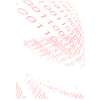 Rosa Binärcode Spirale