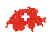 Schweiz Geschenk Käse Berge Flagge