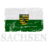Saxony flag - flag