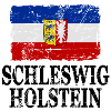 Schleswig Holstein drapeau - drapeau