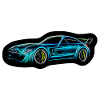 Car for clothes, sketch