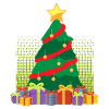 Frohe Weihnachten Weihnachtsbaum Geschenke