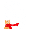 Schneekatze getigert