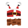 Santa Claus Christmas Chimney Help