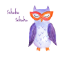 Owl with glasses