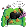 Sofa manager - Hovawart Dog - dog breed