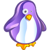 purple penguin
