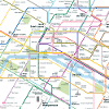 Paris Map Square