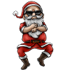 Gangnam Stijl Korea Dance Santa Santa Kpop