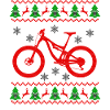Ugly Christmas VTT Vélo Noël