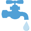 Gouttes d’eau Robinet d’eau