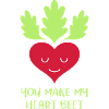 You make my heart beet!