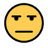 Face Whatever Annoyed Looing Face