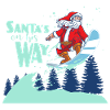 SANTAS ON HIS WAY