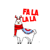 Cadeau de Noël Falalalala Llama
