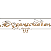 Bogenschießen Schriftzug mit Bogenschützen