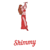 Belly dance Shimmy