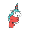 christmas unicorn