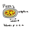 pizza math nerd