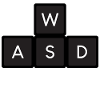 WASD Walk Tastatur Keyboard