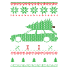Pull moche de Noël