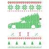 Pull moche de Noël