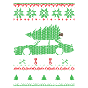 Pull moche de Noël