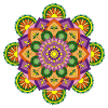 Blumen Mandala