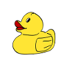 Bathing duck/squeaky duck