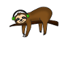 Sloth Music Chilling Headphones
