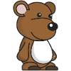 Little brown bear