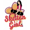 Skater Girl Skateboard Sk8ing